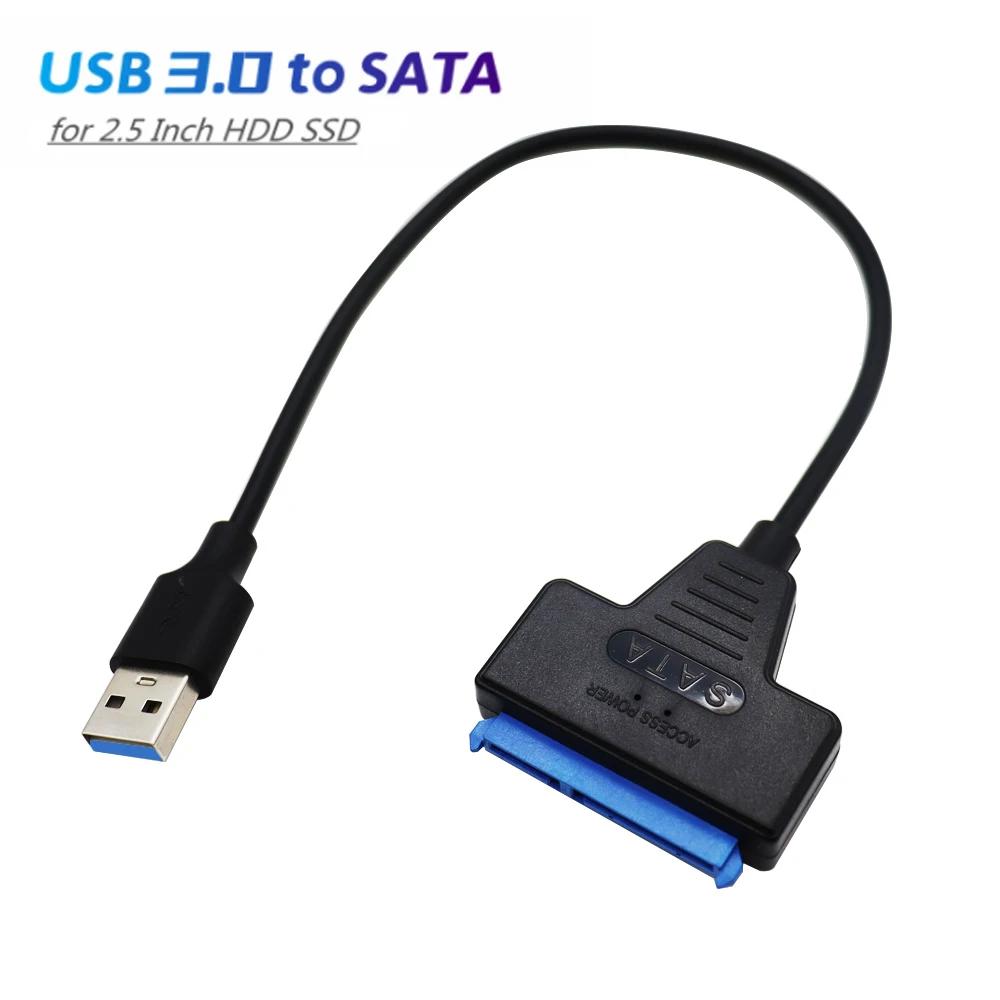 USB 3.0 2.0 SATA 3 ̺, SATA-USB 3.0 , ִ 6 Gbps , 2.5 ġ  SSD HDD ϵ ̺, 22  Sata III ̺